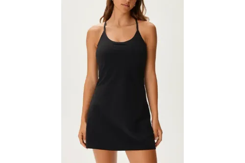 Woman modeling the Outdoor Voices The Exercise Dress